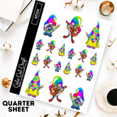 Hippie Gnomes 2 || Deco Sheet